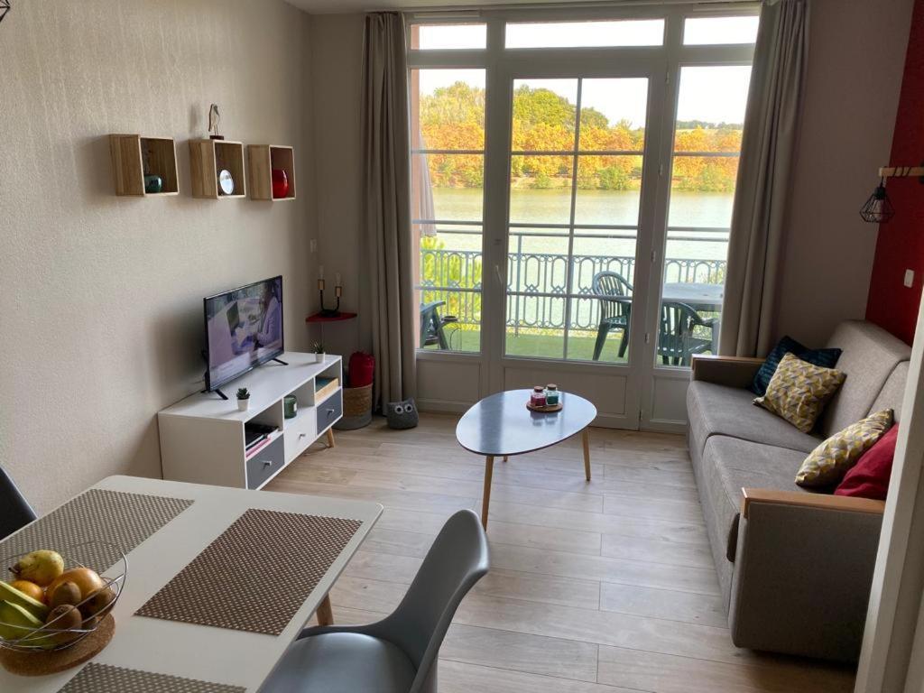 appartement au calme face au lac Marciac Extérieur photo
